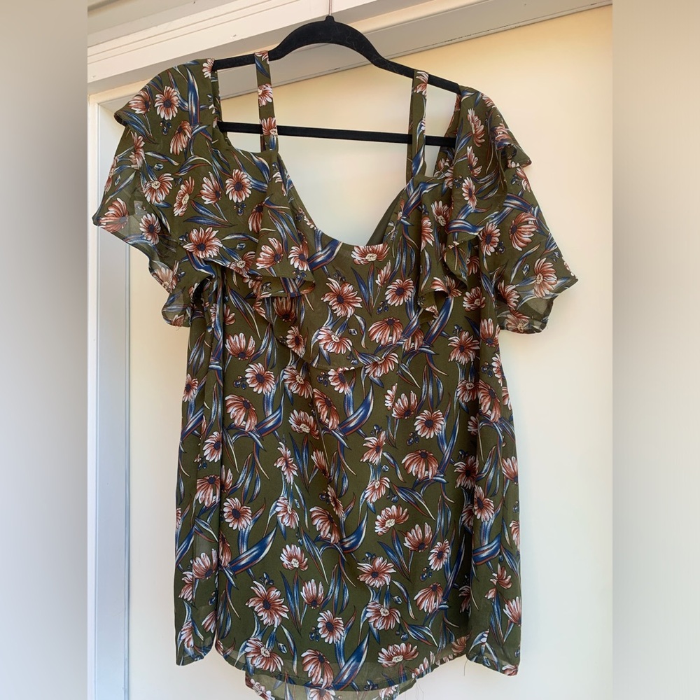 Women’s Top Blouse Shirt plus Size 1X